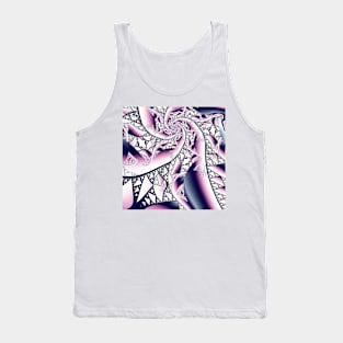 Fractal lace Tank Top